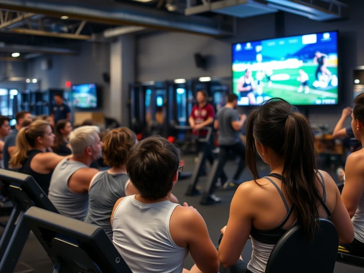 Afficher des publicité dans les salles de sports